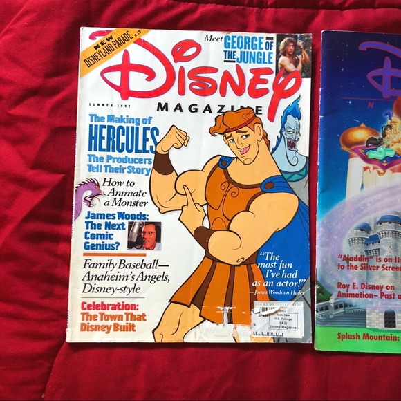 Disney Other Rare Vintage Disney Magazines Poshmark